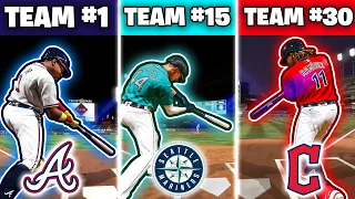 I Hit A Home Run With The BEST Player on EVERY MLB Team!