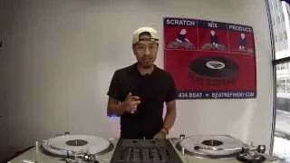 Learn To DJ Tutorial: Clocking on the Turntables (DJ As-One)