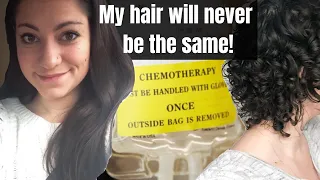 Chemo changed my hair - Stage 4 Lymphoma Cancer