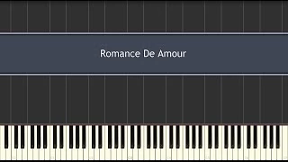 Romance De Amour (Piano Tutorial)