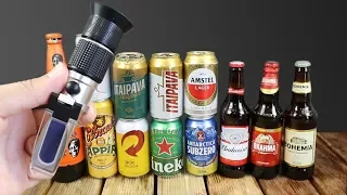 QUANTO AÇÚCAR TEM DENTRO DA CERVEJA ?? ( EXPERIMENTO )