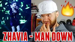 “Devin Gibson Reacts” ZHAVIA - MAN DOWN (Rihanna Cover) THE FOUR FINALE