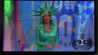 Wendy Williams passed out during the Halloween episode of her talk show on Tuesday morning.