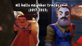 All Hello Neighbor trailers (2016/2023)