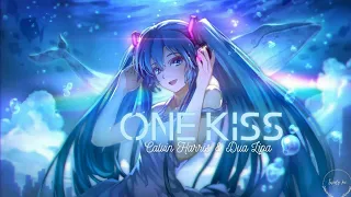 【Nightcore】- One Kiss - 《 Lyrics 》