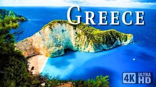 Greece 4K - Calming Music and Scenic Views - Ultra HD Video