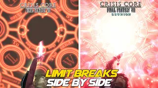 Final Fantasy VII Reunion - All Enemy Limit Break Comparison - Original vs Reunion - Side by Side