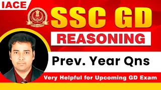 SSC GD Previous Year Questions- REASONING: CODING & DECODING || Useful for upcoming SSC GD Exam