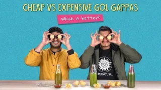 Cheap Vs Expensive  Gol Gappas: Which Is Better? | Ft. Akshay & Kanishk | Ok Tested