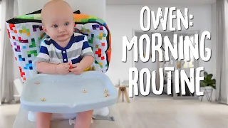 Baby Owen's Morning Routine