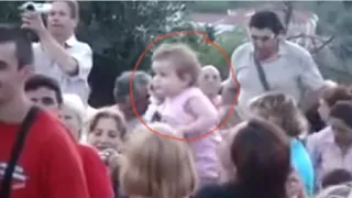 Baby Girl Sees 'Mama' Mary in Medjugorje! Crowd Are Left in Tears at What Happens Next! Beautiful!