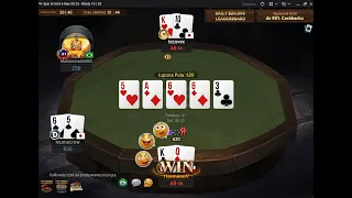 poker NLH - mini turniej Spin&Gold 0.25$