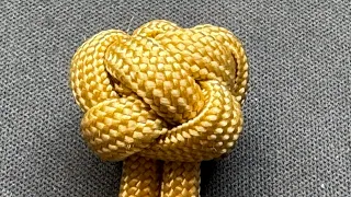 How To Tie A Kings Crown Diamond Knot