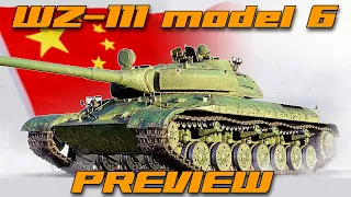 PREVIEW: WZ-111 model 6 - buff alpine tiger please