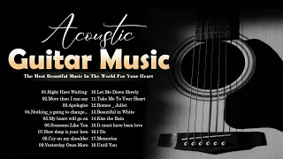 Top 100 Legendary Instrumental Guitar Love Songs Of All Time - Acoustic Guitar Music