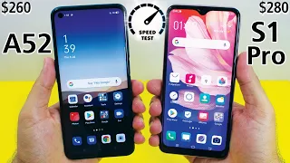 Oppo A52 vs Vivo S1 Pro - Speed Test!