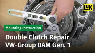 Dry Double Clutch Repair - 0AM trans. Gen. 1 (VW group) with the LuK RepSet 2CT & Special Tools