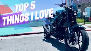 Top 5 Things I LOVE about the MT03 | Beginner Rider | First Bike