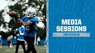 Detroit Lions Media Availability: June 2, 2022 | Josh Reynolds
