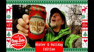New Belgium Holiday Ale 2022 Beer Review by A Beer Snob's Cheap Brew Review