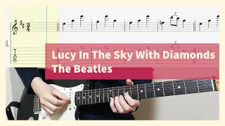 The Beatles - Lucy In The Sky With Diamonds Guitar Tabs