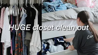 EXTREME closet clean out | summer 2022