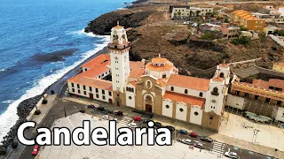 Candelaria - Teneryfa - Wyspy Kanaryjskie - 4K dron DJI mini 3 pro