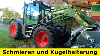 TreckerVLOG#97  Halterung für Kugeln am Fendt Xylon