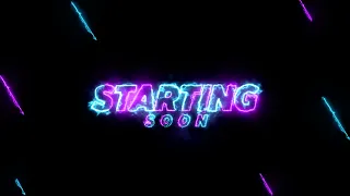 Stream Screen | Loading Screen - Starting Soon for Twitch Live Stream