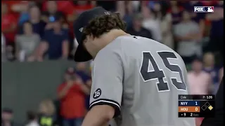 Gerrit Cole Refuses to be taken out of the game after 126 pitches