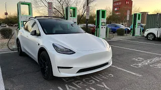 Tesla Owner Tries 3rd Party Charger and...