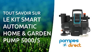 Tout savoir sur le kit smart automatic Home & Garden Pump 5000/5