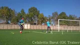 KALECİ ANTRENMANI: Çabuk Kuvvet ve Blokaj Teknikleri (Goalkeeper Training)