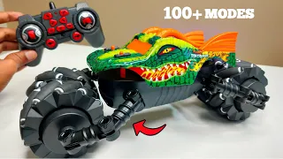 RC 100 Modes Ultimate Transforming Fastest Car Unboxing & Testing  - Chatpat toy tv