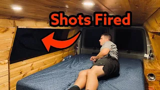 My SCARIEST Night Truck Camping (Shots Fired)