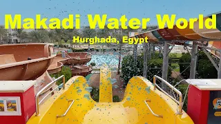 Makadi Water World FULL walking video!