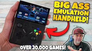 This BIG ASS Retro Emulation Handheld Has Over 20,000 ROMS! The M18 Review