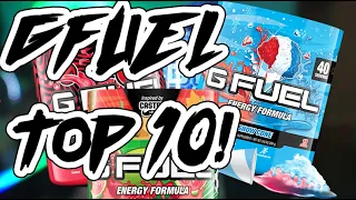 TOP 10 GFUEL FLAVORS AS OF Q1 2021!!!