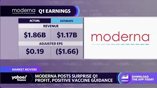 Moderna stock rises on Q1 earnings, positive vaccine guidance