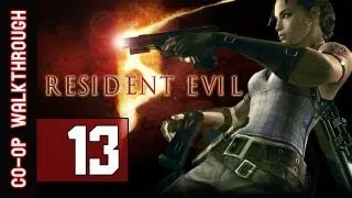 Resident Evil 5 Walkthrough: Part 13  Escape - Gameplay & Commentary (Co-op)