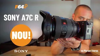 Sony a lansat A7C R -  Full Frame, 61 MPx și 4K60 pe 10 bit 😲