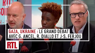 Gaza, Ukraine : le grand débat avec Guillaume Ancel, Rokhaya Diallo et Jean-Sébastien Ferjou