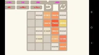 getting 46368 tille in 2048