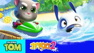 TOP 5 TIPS TO WIN in Talking Tom Jetski 2 Game