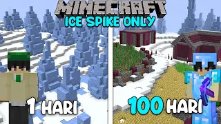 100 Hari di Minecraft 1.17 Tapi Ice Spike Only