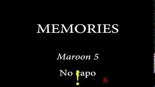 MEMORIES -Maroon 5