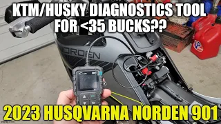 2023 Norden 901 Part 18 (Creader 3001 KTM/Husqvarna diagnostic tool)