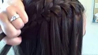 ✦ Прически за 5мин: Коса Водопад -- быстро и просто! / Cascade Braid in 5min