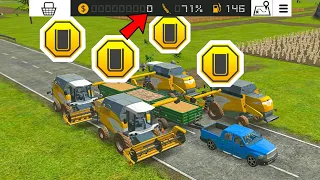 Straw Collect With Loading Wagons In Fs16 | Fs16 Multiplayer | Timelapse |