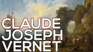 Claude Joseph Vernet: A collection of 98 paintings (HD)